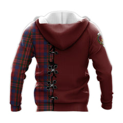 Cameron of Locheil Tartan Hoodie - Lion Rampant And Celtic Thistle Style