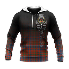 Cameron Of Lochiel Ancient Tartan Hoodie - Alba Celtic Style