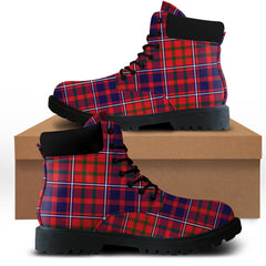 Cameron Of Lochiel Modern Tartan All Season Boots