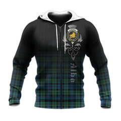 Campbell Ancient 02 Tartan Hoodie - Alba Celtic Style