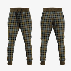 Campbell Argyll Weathered Tartan Crest Jogger Sweatpants