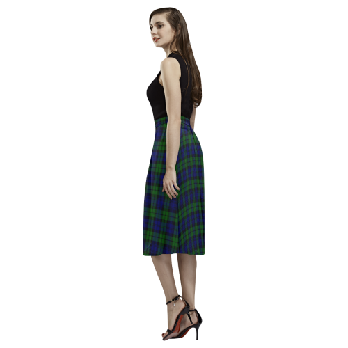 Campbell Modern Tartan Aoede Crepe Skirt