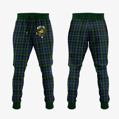 Campbell Of Argyll 01 Tartan Crest Jogger Sweatpants