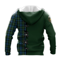 Campbell of Argyll 02 Tartan Hoodie - Lion Rampant And Celtic Thistle Style