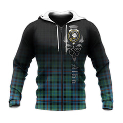 Campbell Of Cawdor Ancient Tartan Hoodie - Alba Celtic Style