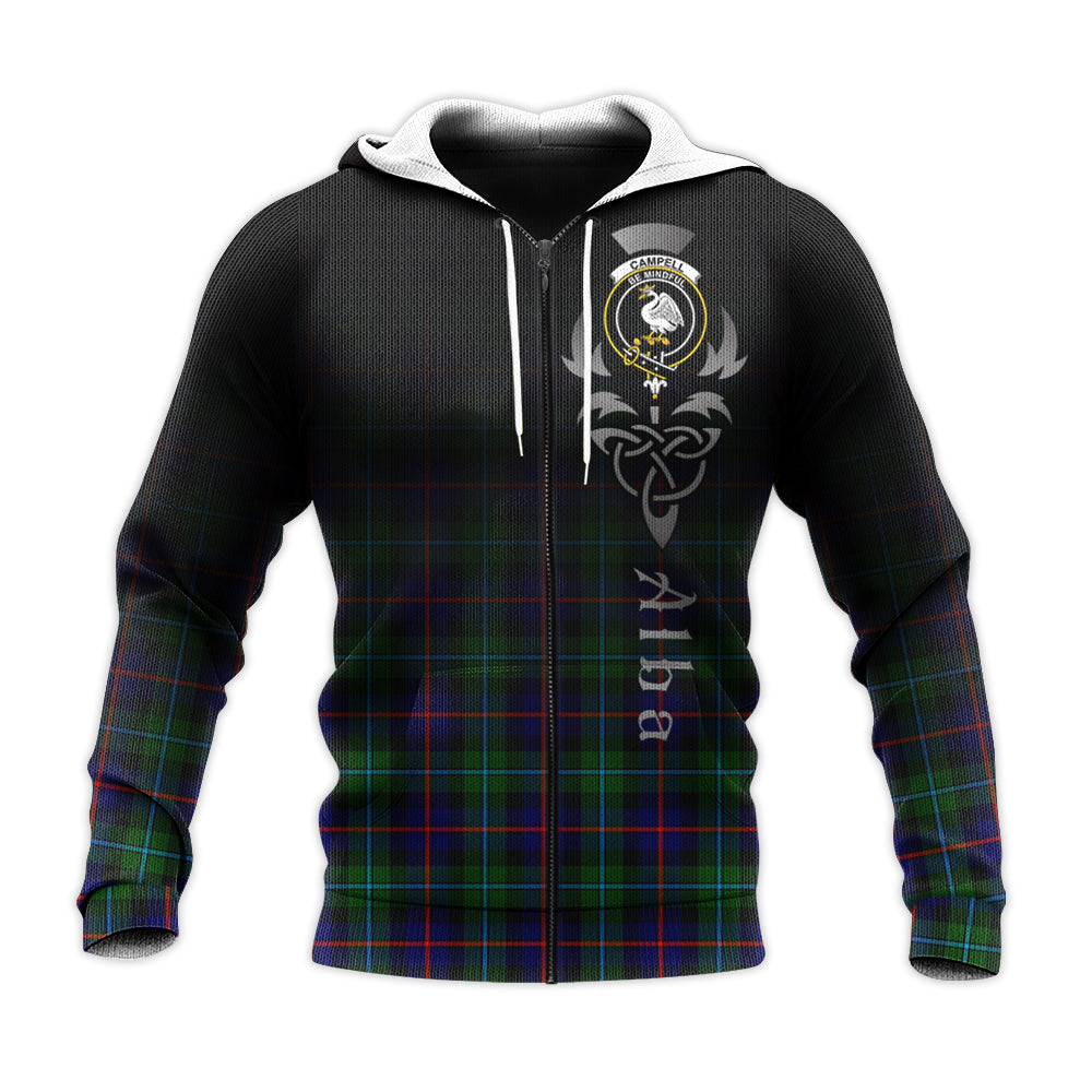 Campbell Of Cawdor Modern Tartan Hoodie - Alba Celtic Style