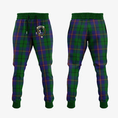 Carmichael Tartan Crest Jogger Sweatpants