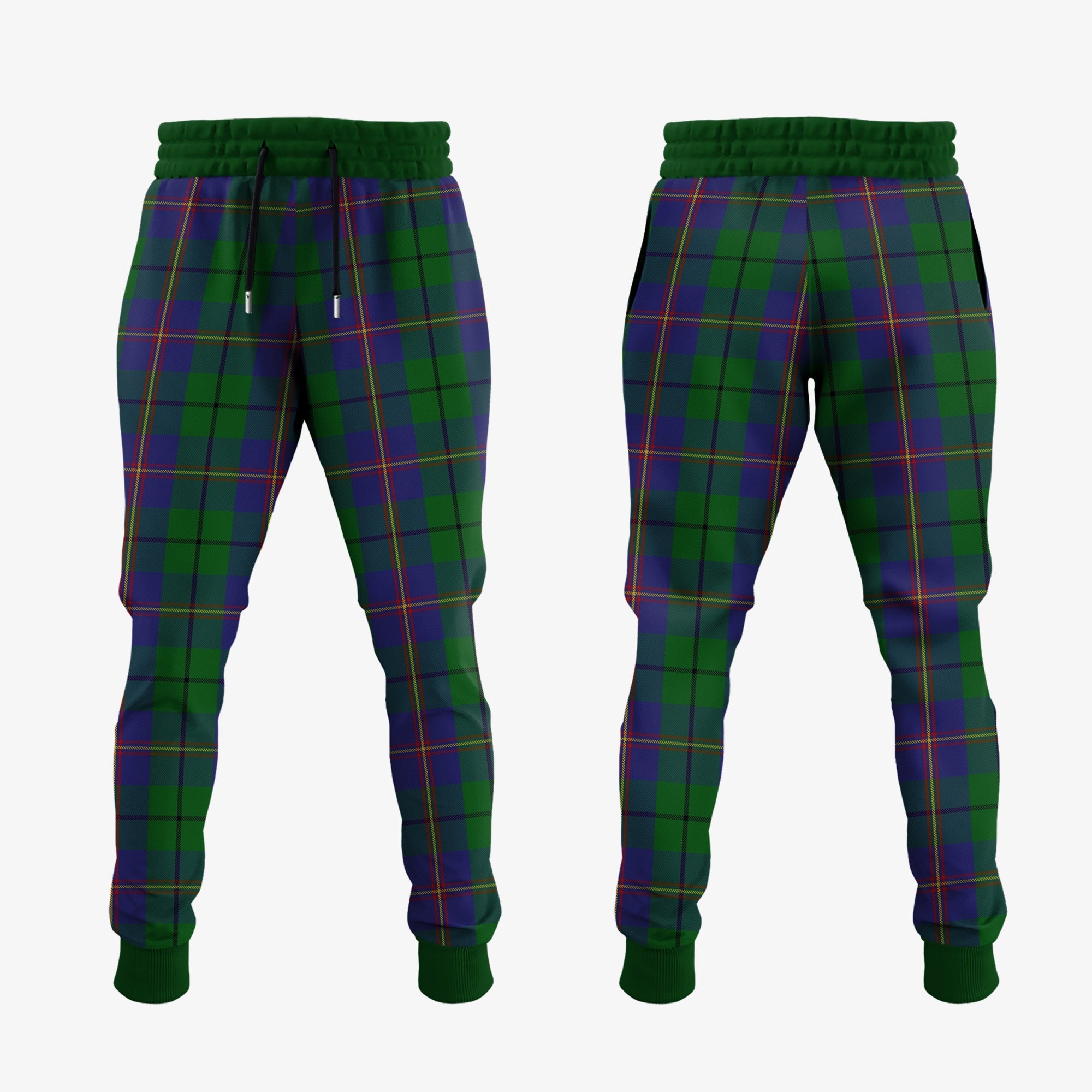 Carmichael Tartan Crest Jogger Sweatpants