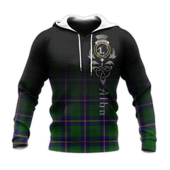 Carmichael Modern Tartan Hoodie - Alba Celtic Style