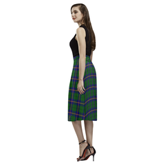 Carmichael Modern Tartan Aoede Crepe Skirt