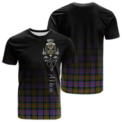 Carnegie Ancient Tartan Crest T-shirt - Alba Celtic Style