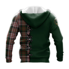 Carnegie Dress Tartan Hoodie - Lion Rampant And Celtic Thistle Style