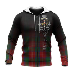 Chisholm Tartan Hoodie - Alba Celtic Style