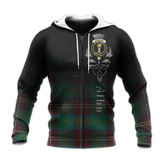 Chisholm Hunting Ancient Tartan Hoodie - Alba Celtic Style