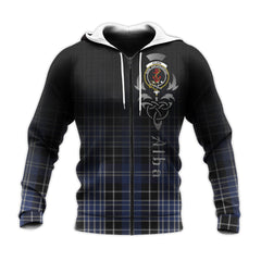 Clark Tartan Hoodie - Alba Celtic Style