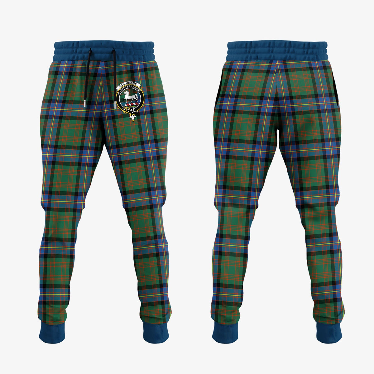 Cochrane Ancient Tartan Crest Jogger Sweatpants