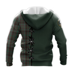 Cochrane Hunting Tartan Hoodie - Lion Rampant And Celtic Thistle Style