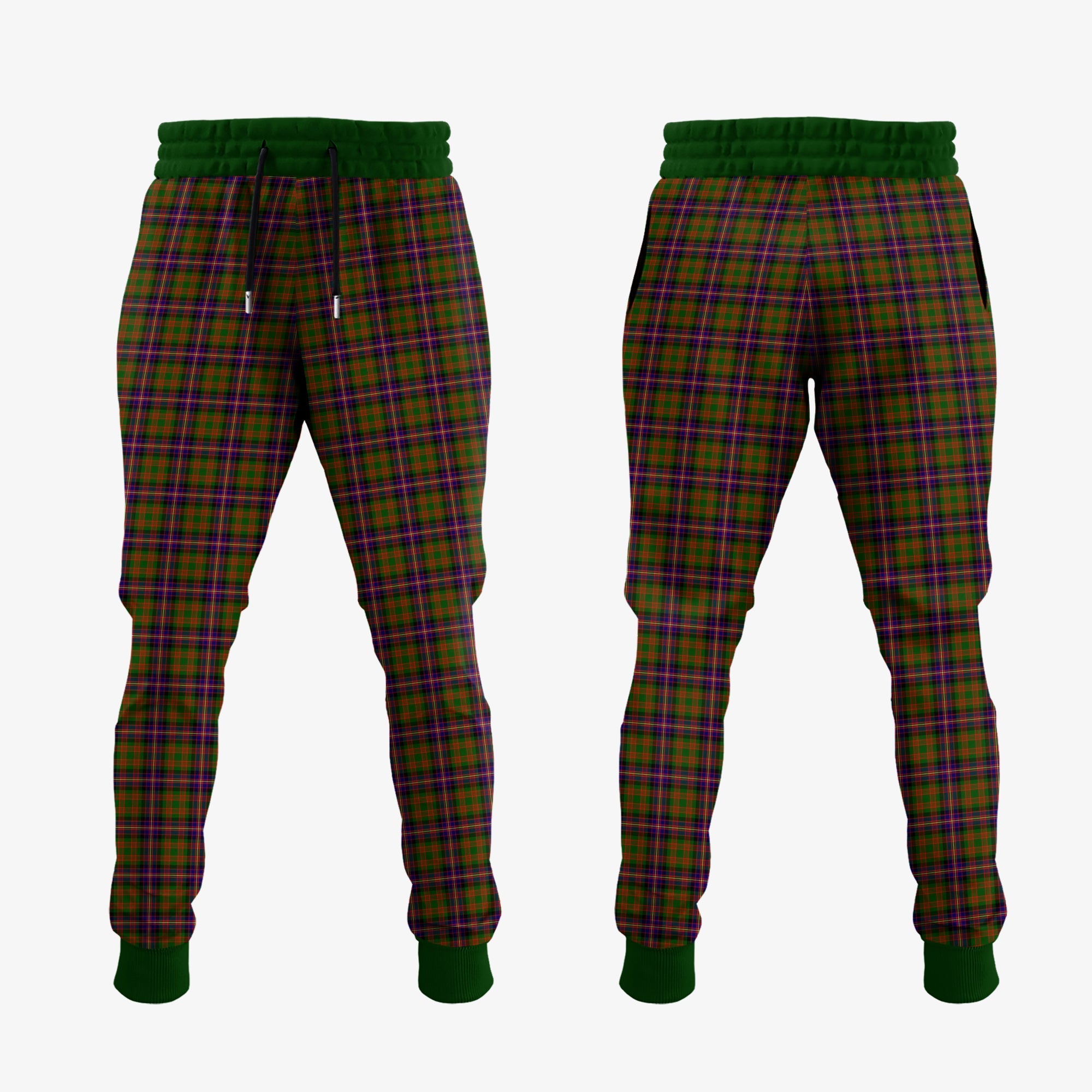 Cochrane Modern Tartan Crest Jogger Sweatpants