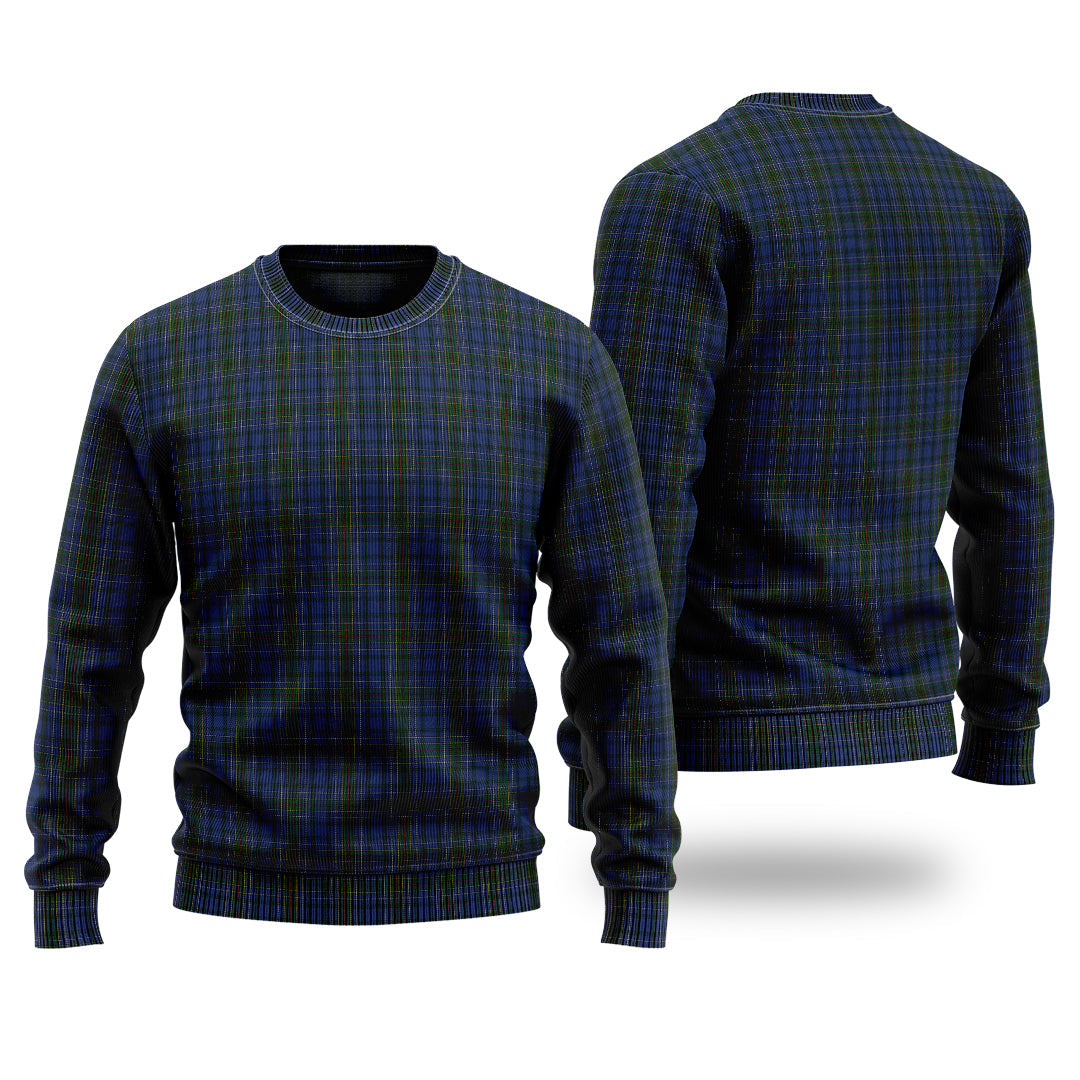 Cockburn Blue Tartan Sweater