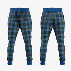 Cockburn Modern Tartan Crest Jogger Sweatpants