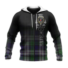 Colquhoun Dress Tartan Hoodie - Alba Celtic Style