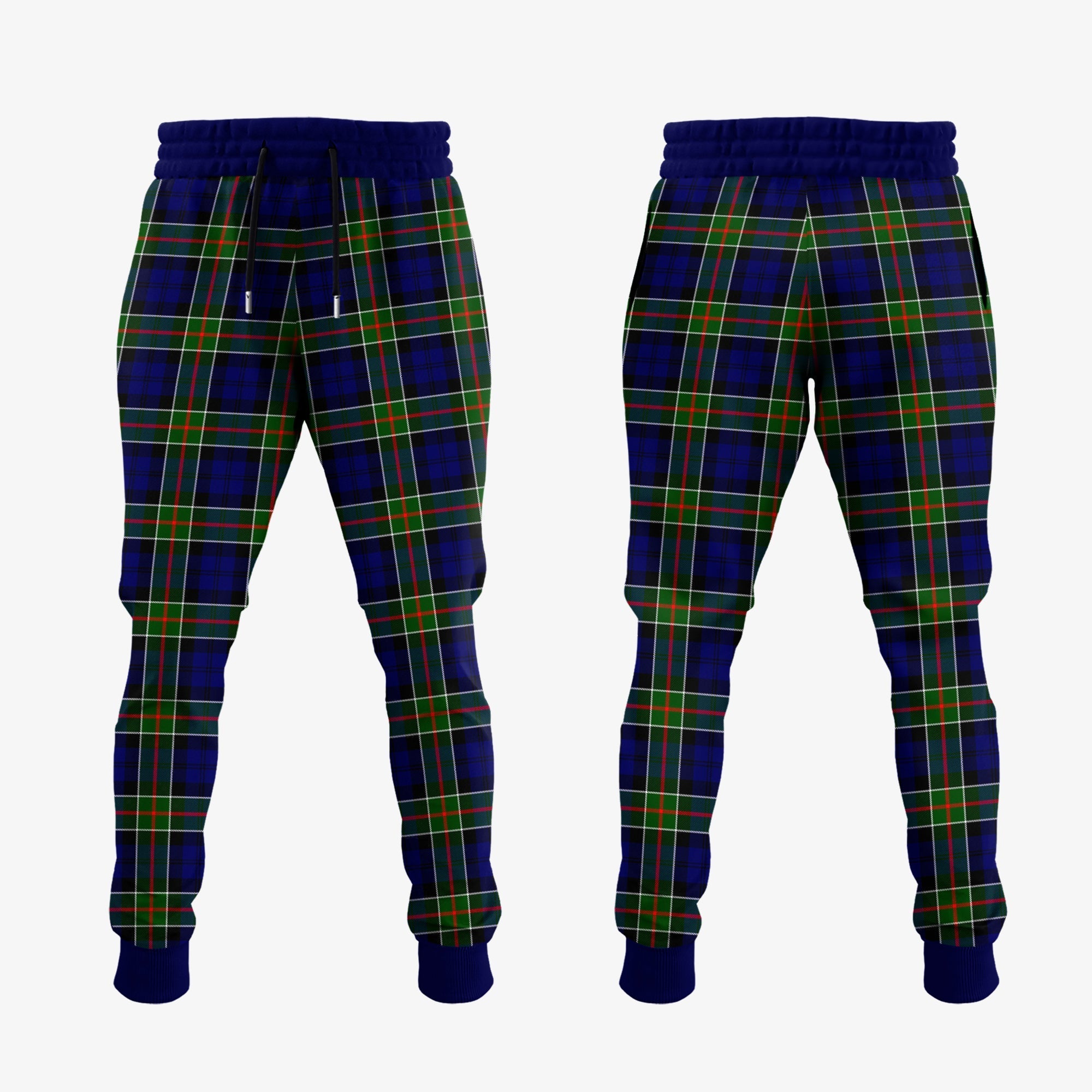 Colquhoun Modern Tartan Crest Jogger Sweatpants