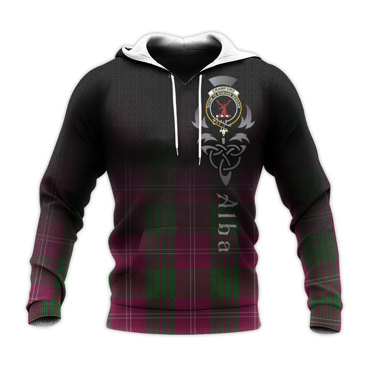 Crawford Tartan Hoodie - Alba Celtic Style