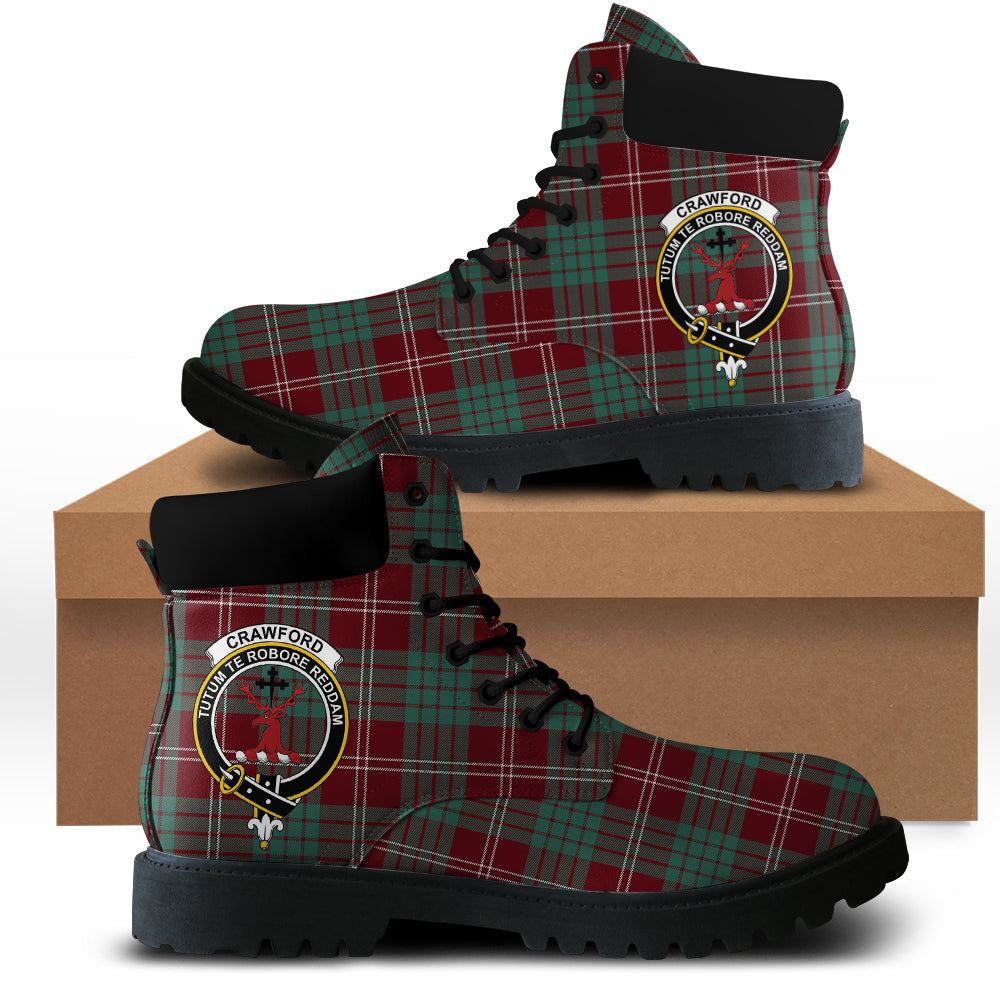 Crawford Modern Tartan All Season Boots