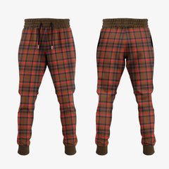 Cumming Hunting Weathered Tartan Crest Jogger Sweatpants