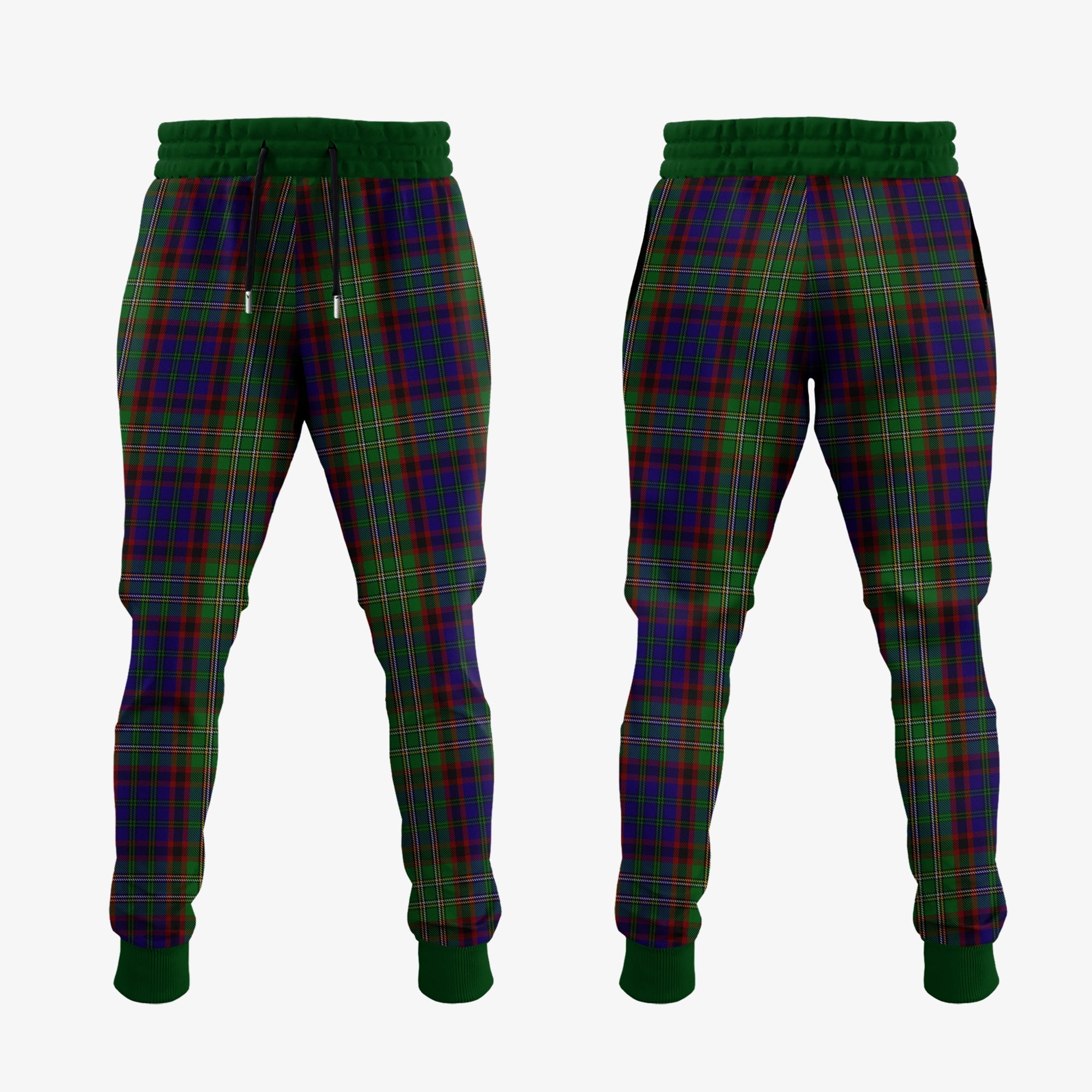 Cunningham Hunting Tartan Crest Jogger Sweatpants