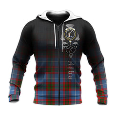 Dalmahoy Tartan Hoodie - Alba Celtic Style