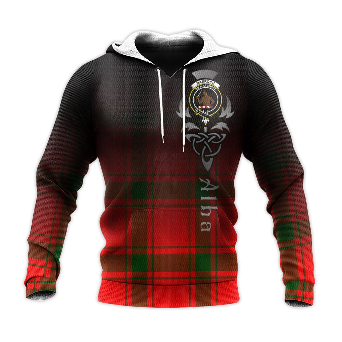 Darroch Tartan Hoodie - Alba Celtic Style