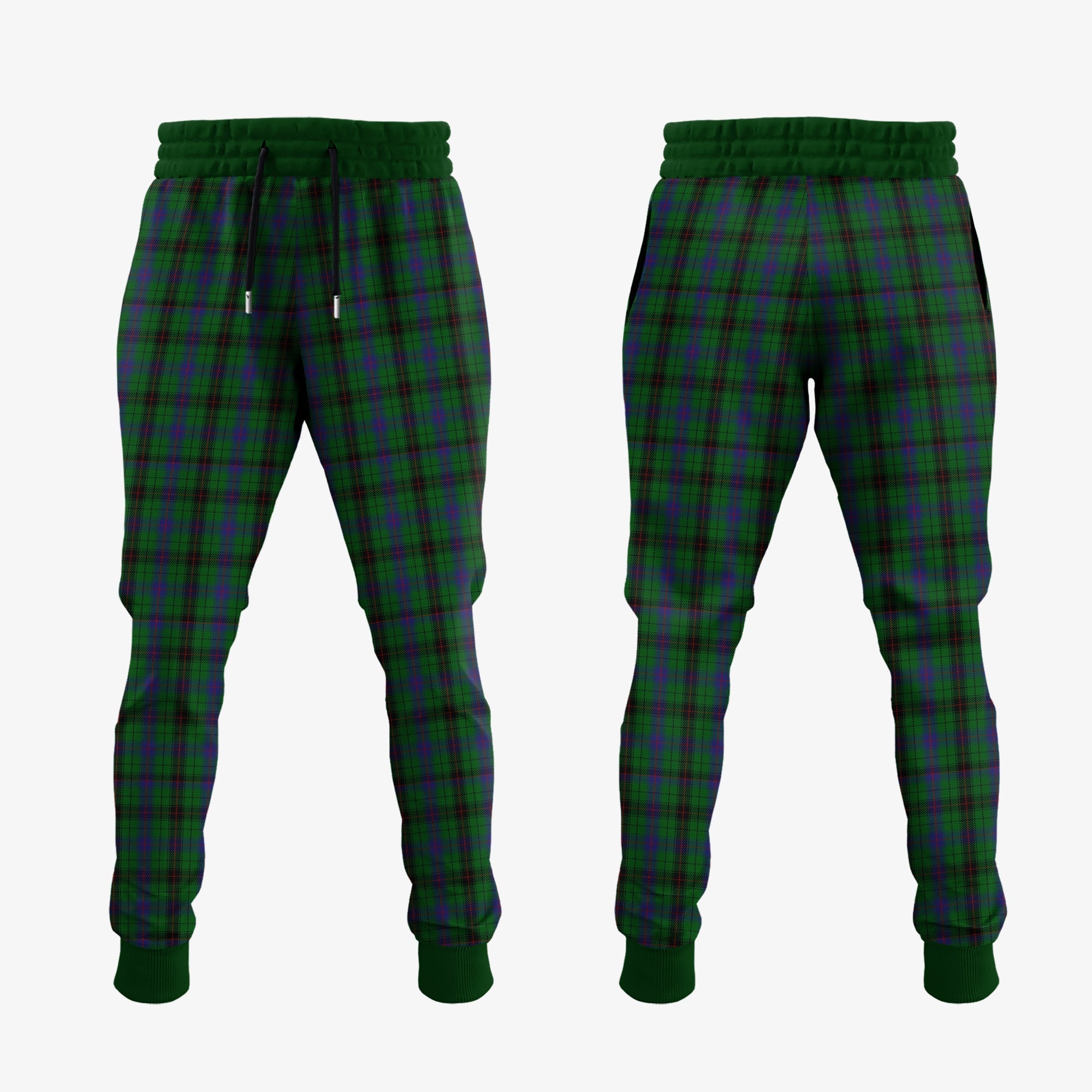 Davidson Tartan Crest Jogger Sweatpants