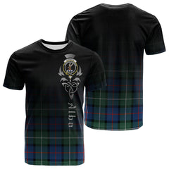 Davidson Of Tulloch Tartan Crest T-shirt - Alba Celtic Style