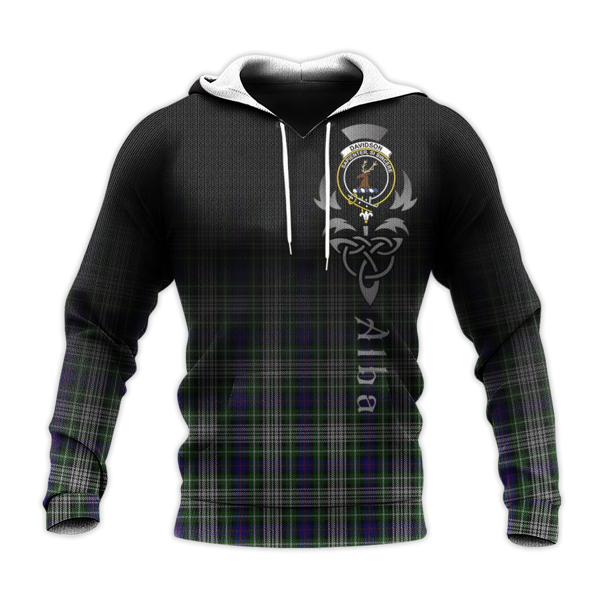 Davidson Of Tulloch Dress Tartan Hoodie - Alba Celtic Style