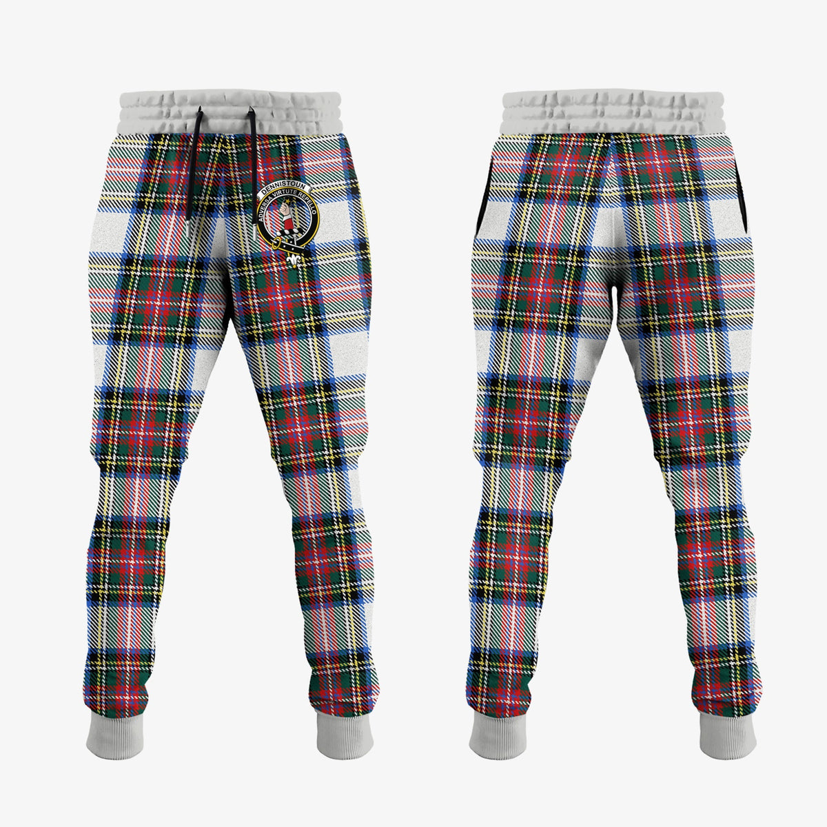 Dennistoun Tartan Crest Jogger Sweatpants