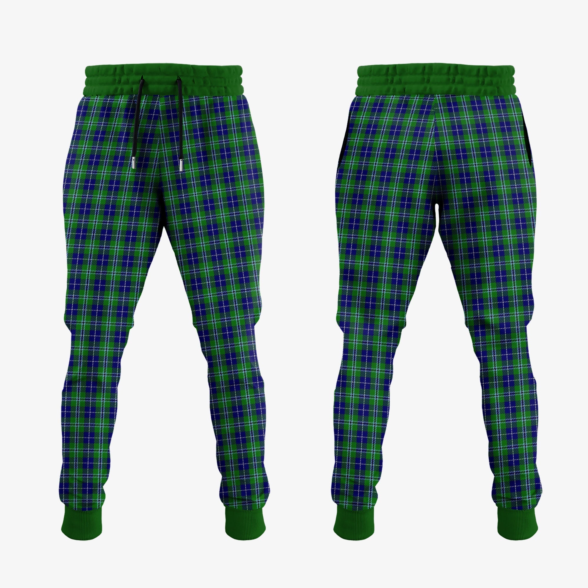 Douglas Tartan Crest Jogger Sweatpants