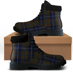 Douglas Brown Tartan All Season Boots