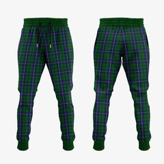 Douglas Green Tartan Crest Jogger Sweatpants