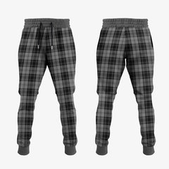 Douglas Grey Tartan Crest Jogger Sweatpants