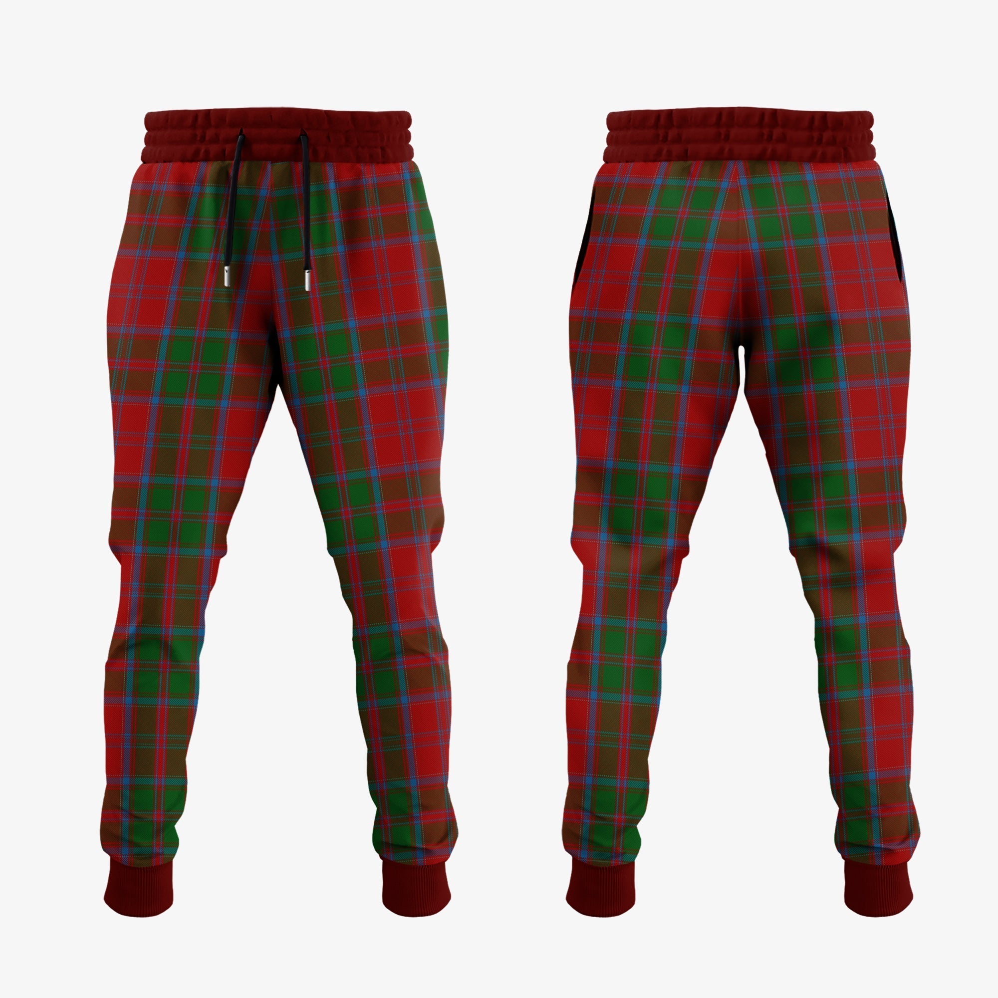 Drummond Tartan Crest Jogger Sweatpants