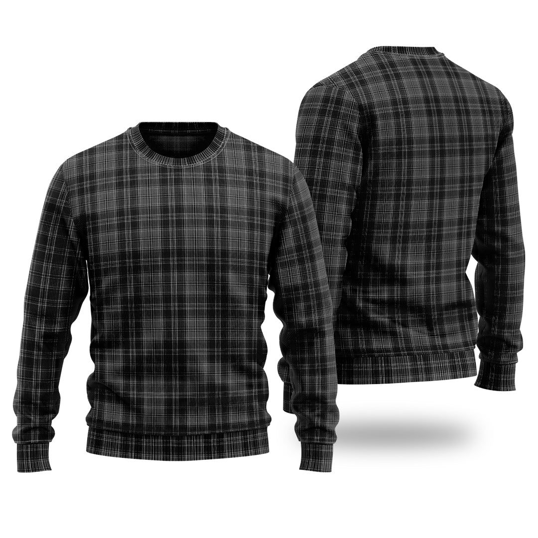 Drummond Grey Tartan Sweater