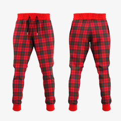 Drummond Modern Tartan Crest Jogger Sweatpants