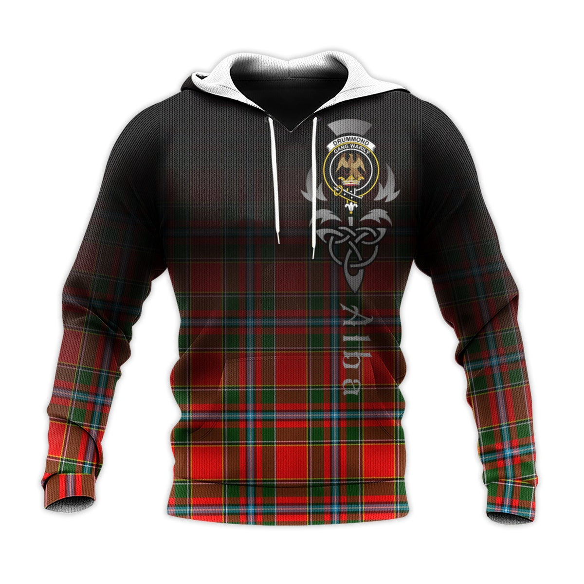 Drummond Of Perth Tartan Hoodie - Alba Celtic Style