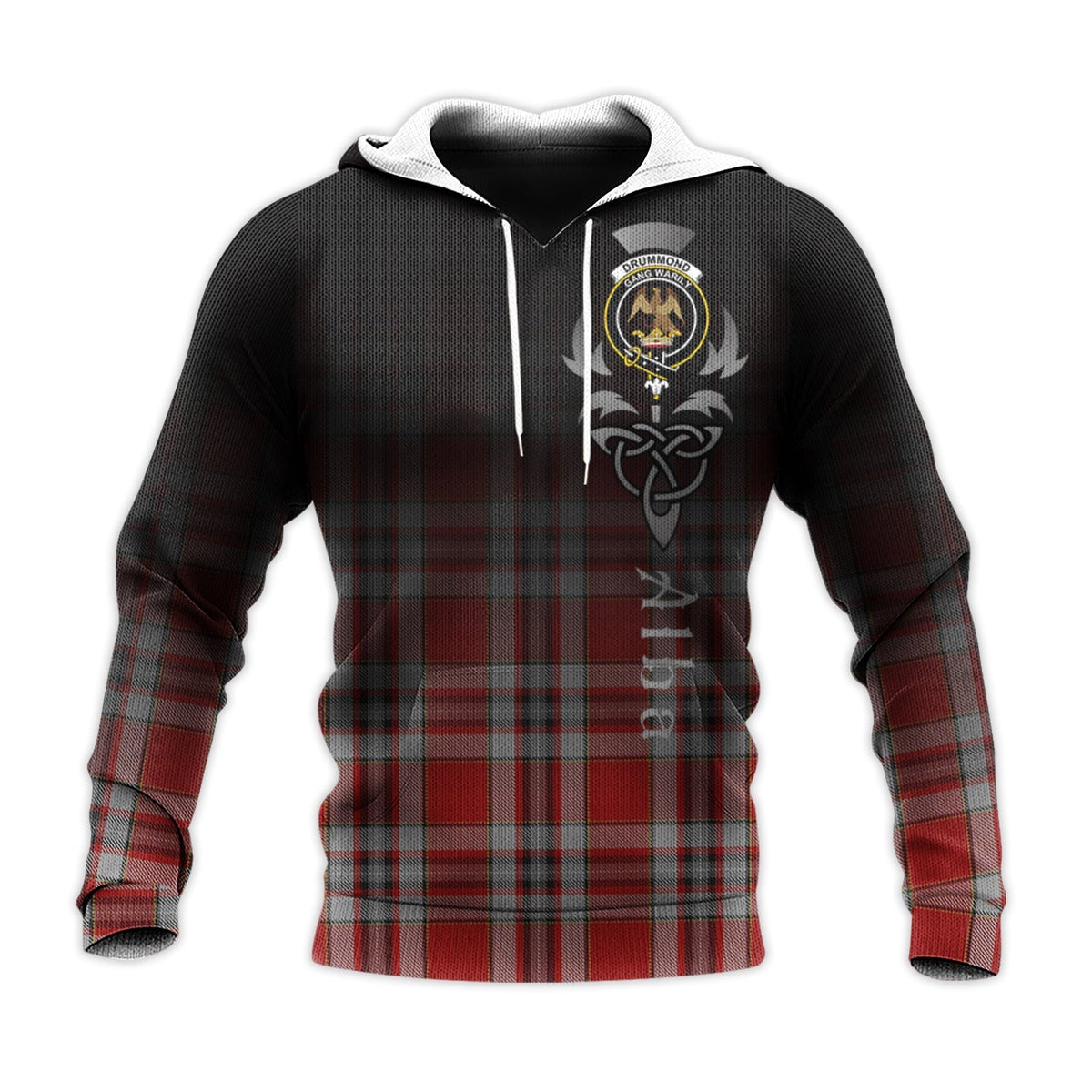 Drummond Of Perth Dress Tartan Hoodie - Alba Celtic Style