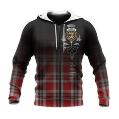 Drummond Of Perth Dress Tartan Hoodie - Alba Celtic Style