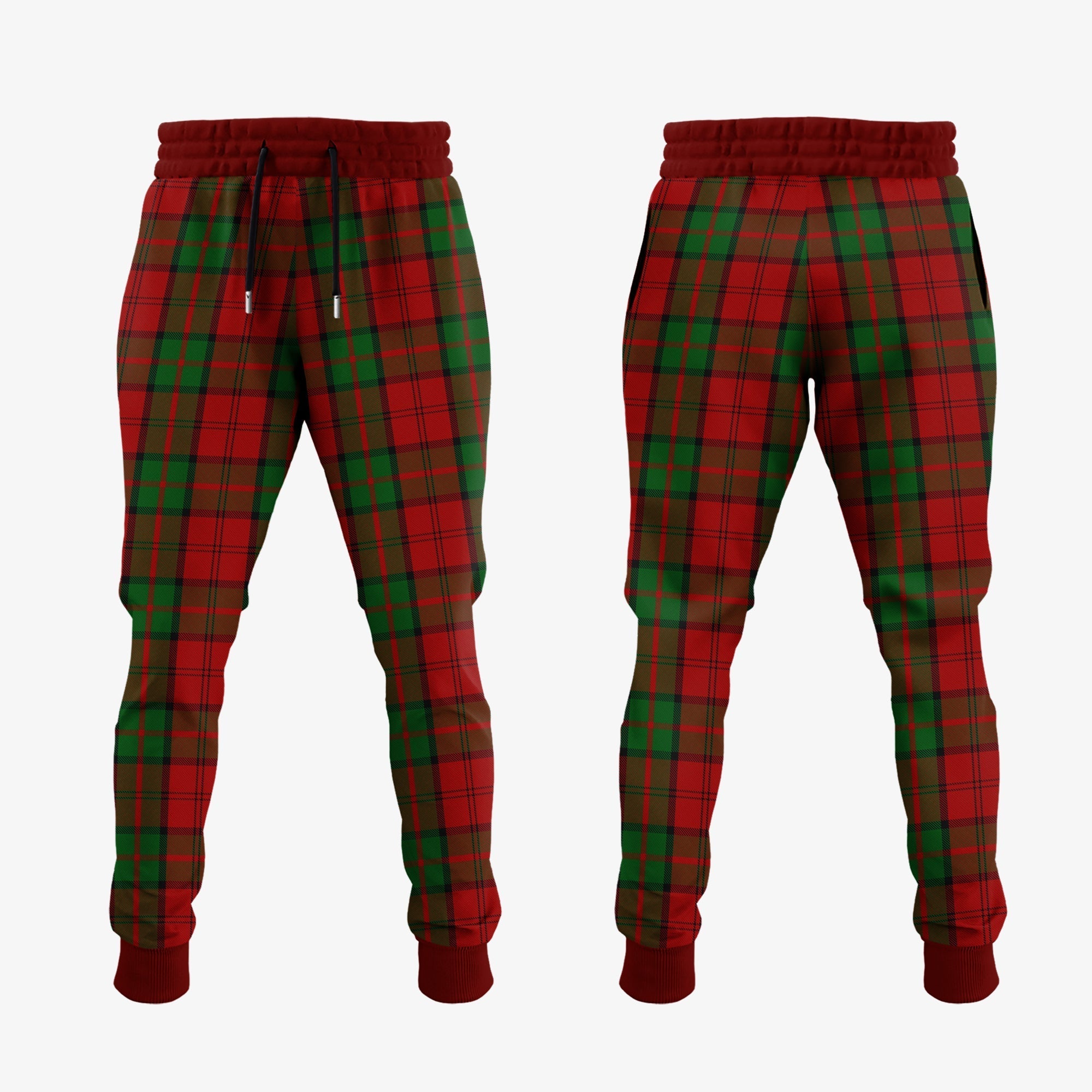 Dunbar Tartan Crest Jogger Sweatpants