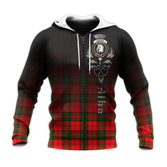 Dunbar Modern Tartan Hoodie - Alba Celtic Style