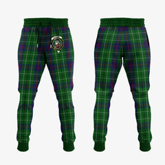 Duncan Tartan Crest Jogger Sweatpants