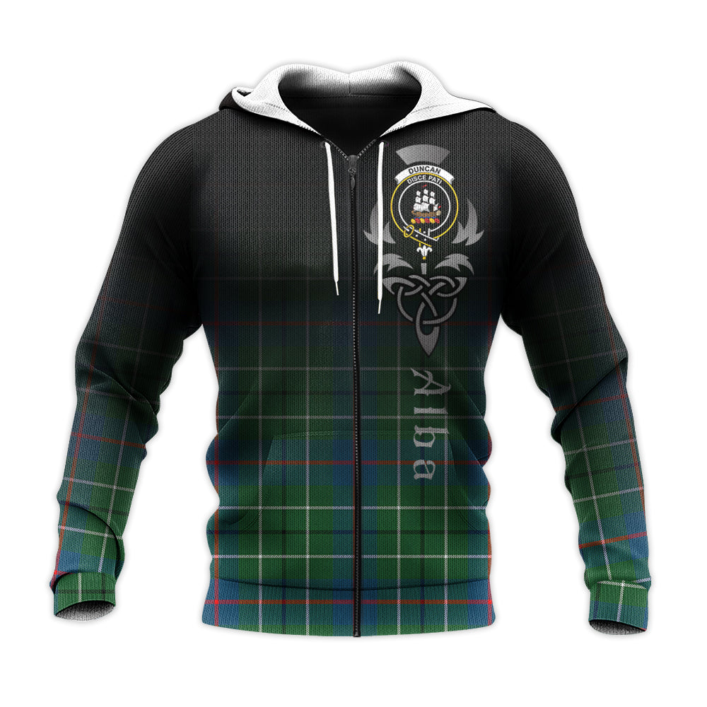 Duncan Ancient Tartan Hoodie - Alba Celtic Style